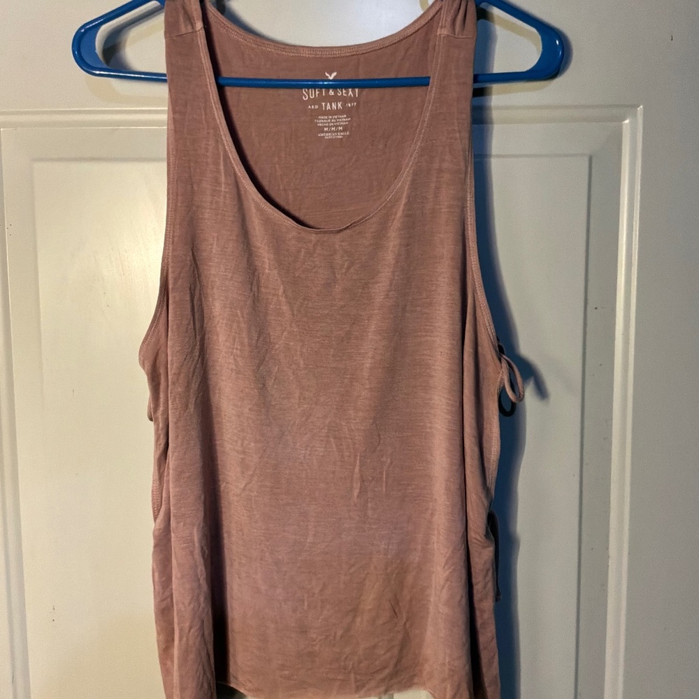 American Eagle soft & sexy side tie tank